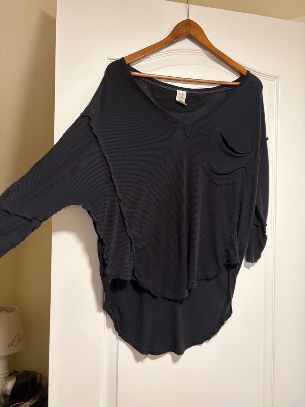 Free People Distressed Top
